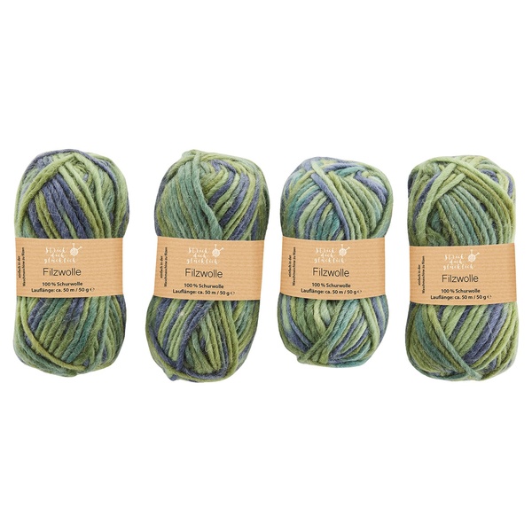 Bild 2 von STRICK’ DICH GLÜCKLICH Filzwolle 200 g