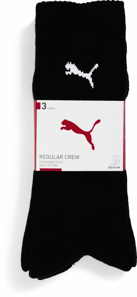 Bild 1 von Puma Sport und Quarter Socken 3er Pack - Sport, schwarz Gr. 39-42