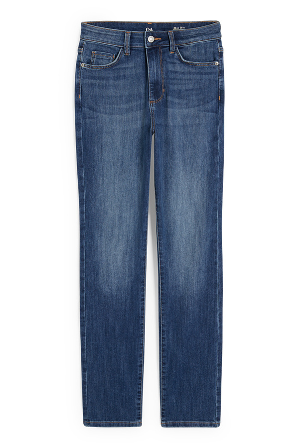 Bild 1 von C&A Slim Jeans-High Waist, Blau, Größe: 40