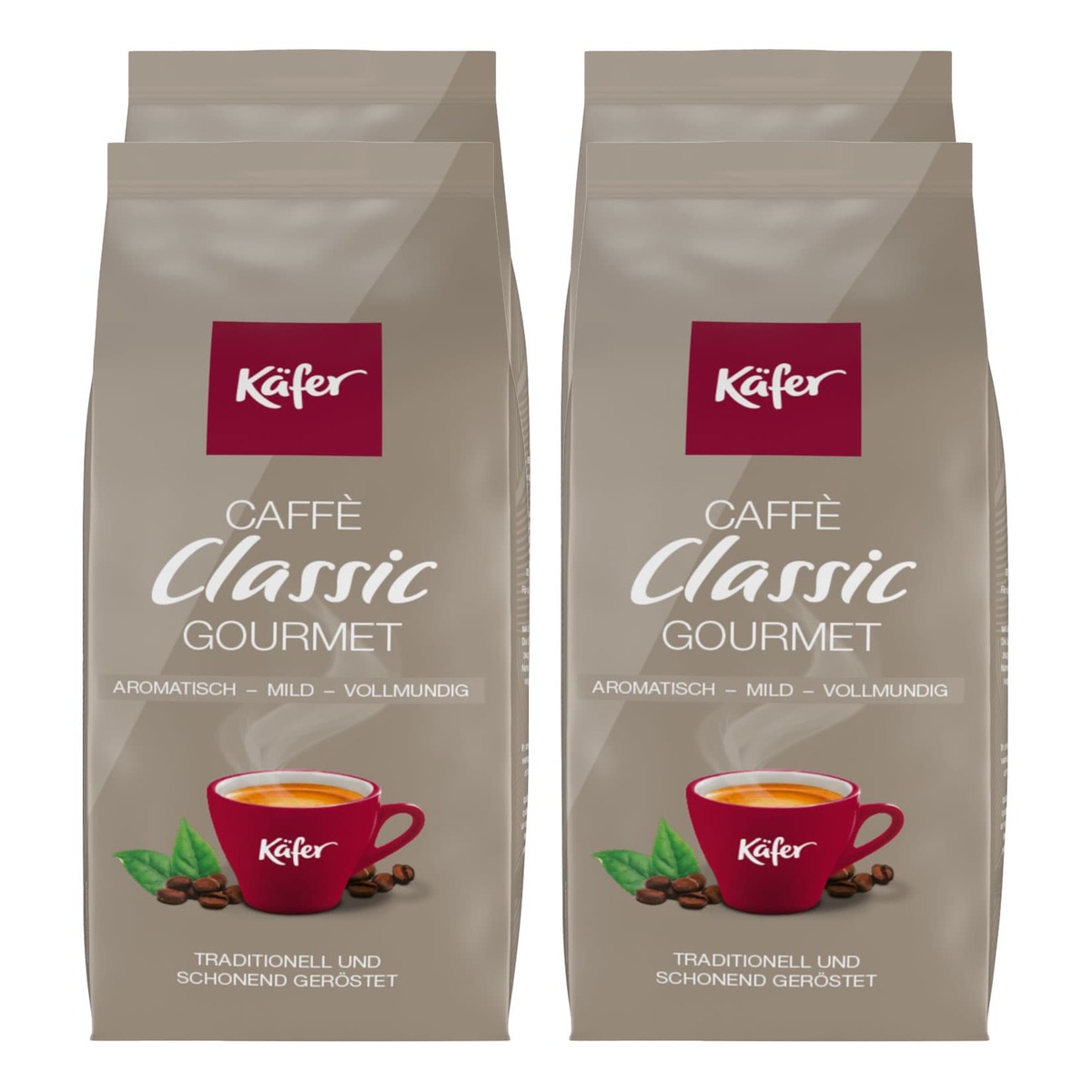 Bild 1 von Käfer Caffe Classic Gourmet 2,2 kg, 4er Pack