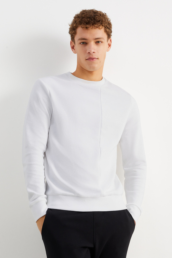 Bild 1 von C&A Sweatshirt, Weiß, Größe: XS