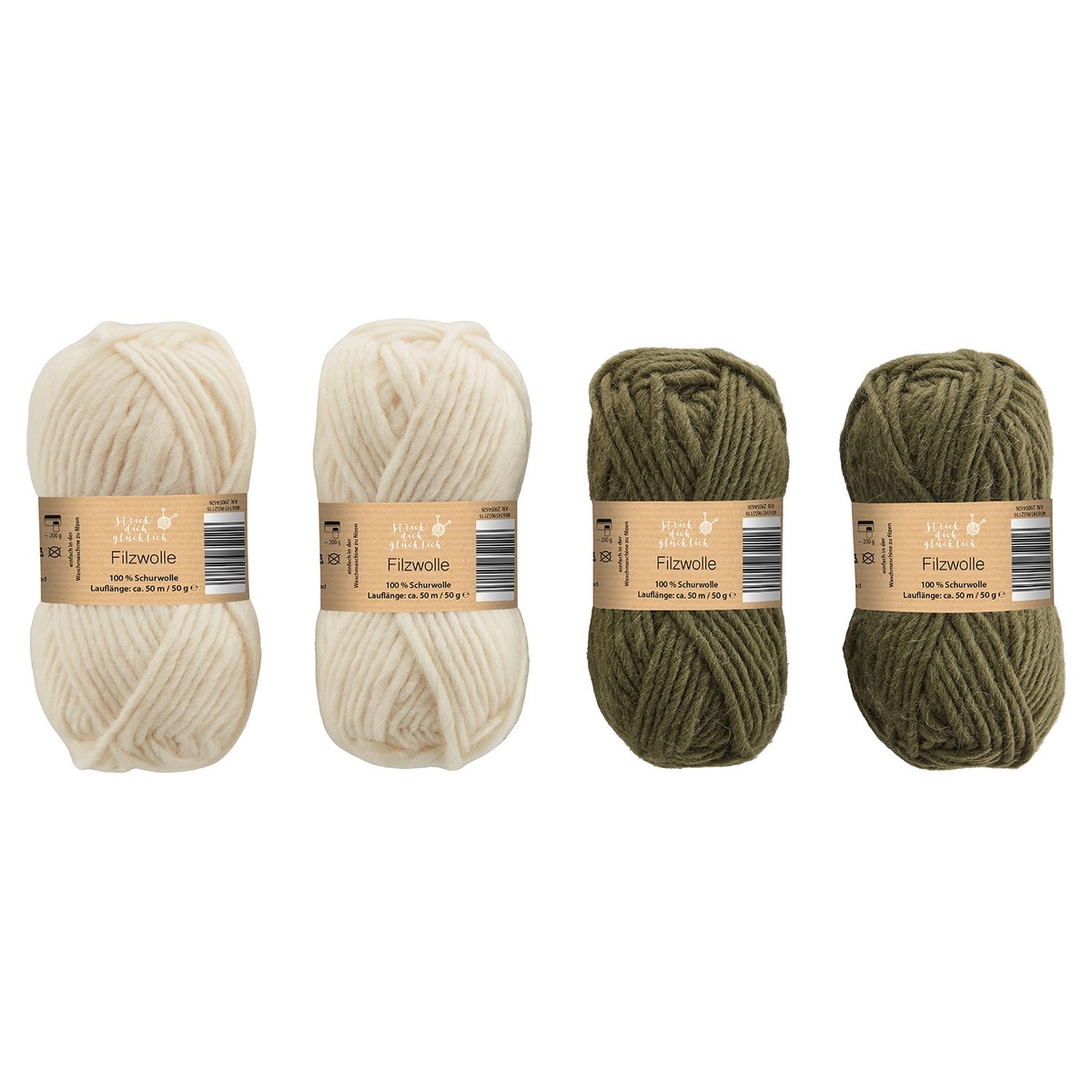 Bild 4 von STRICK’ DICH GLÜCKLICH Filzwolle 200 g