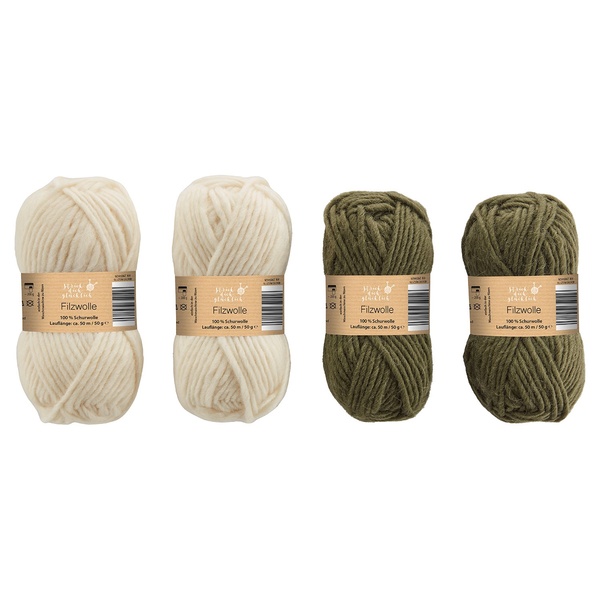 Bild 4 von STRICK’ DICH GLÜCKLICH Filzwolle 200 g