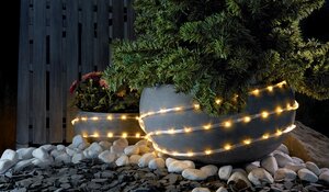 Lichterschlauch  - warmweiß