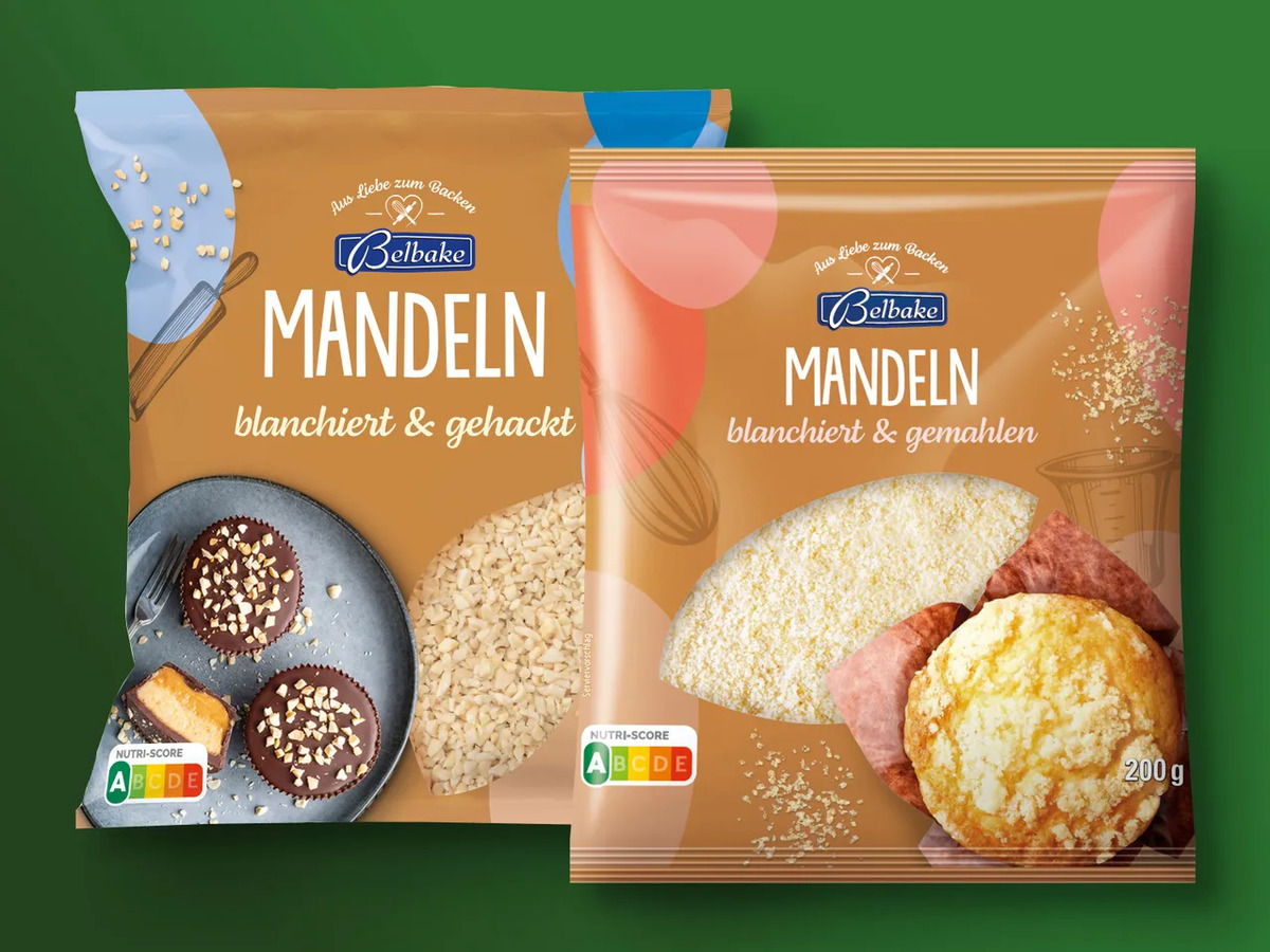 Bild 1 von Belbake Mandeln, 
         200 g