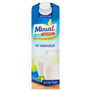 MinusL H-Milch 1,5/3,5 % Fett oder Frischmilch 1,5 % Fett