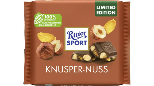 Bild 1 von Ritter Sport Schokolade Knusper Nuss Tafel