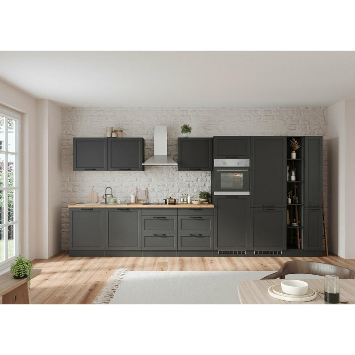 Bild 1 von Held KÜCHENBLOCK Grau, Eiche Wotan