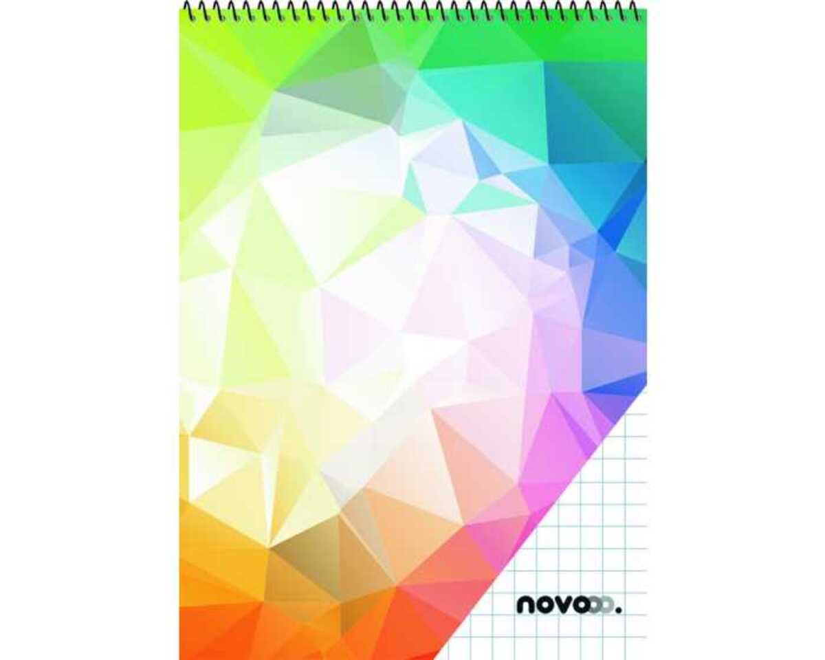 Bild 1 von Notizblock A6 kariert 50 Blatt Novooo