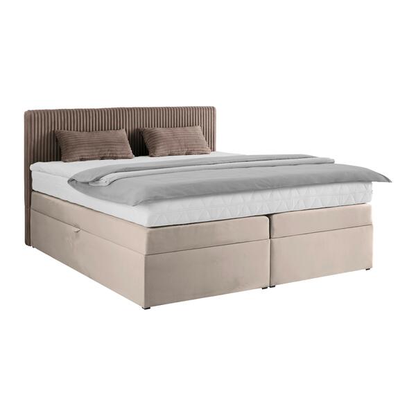 Bild 1 von Boxspringbett Rossa in Braun ca. 160x200cm, Braun