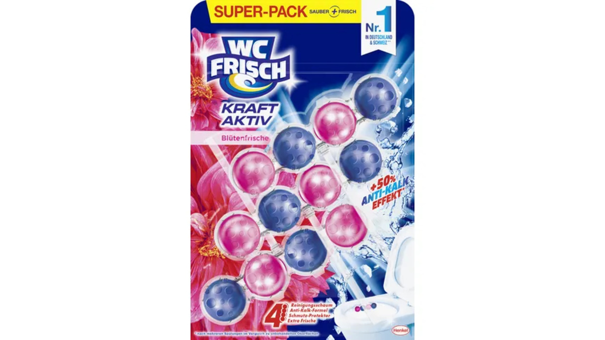 Bild 1 von WC FRISCH Kraft-Aktiv Blütenfrische