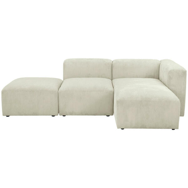 Bild 1 von Max Winzer Eckschlafsofa, Creme, Textil, 4-Sitzer, 250x160 cm, Goldenes M, Made in Germany, Rücken echt, Armteil rechts, Wohnzimmer, Sofas & Couches, Wohnlandschaften