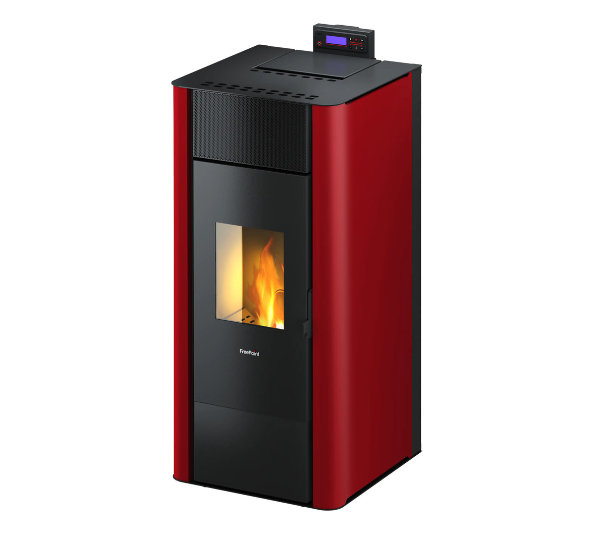 Bild 1 von Freepoint wasserführender Pelletofen Tesis 23 bordeaux 22,8kW