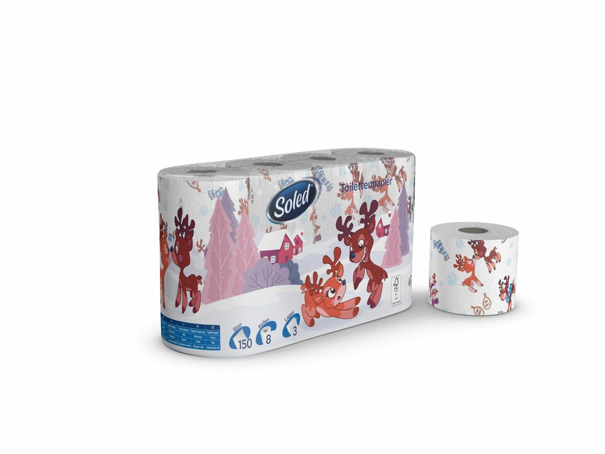 Bild 1 von Toilettenpapier 8×150 Blatt