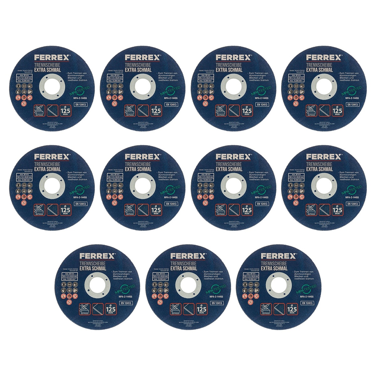 Bild 3 von FERREX Trennscheiben-Set, 4-/11-tlg.