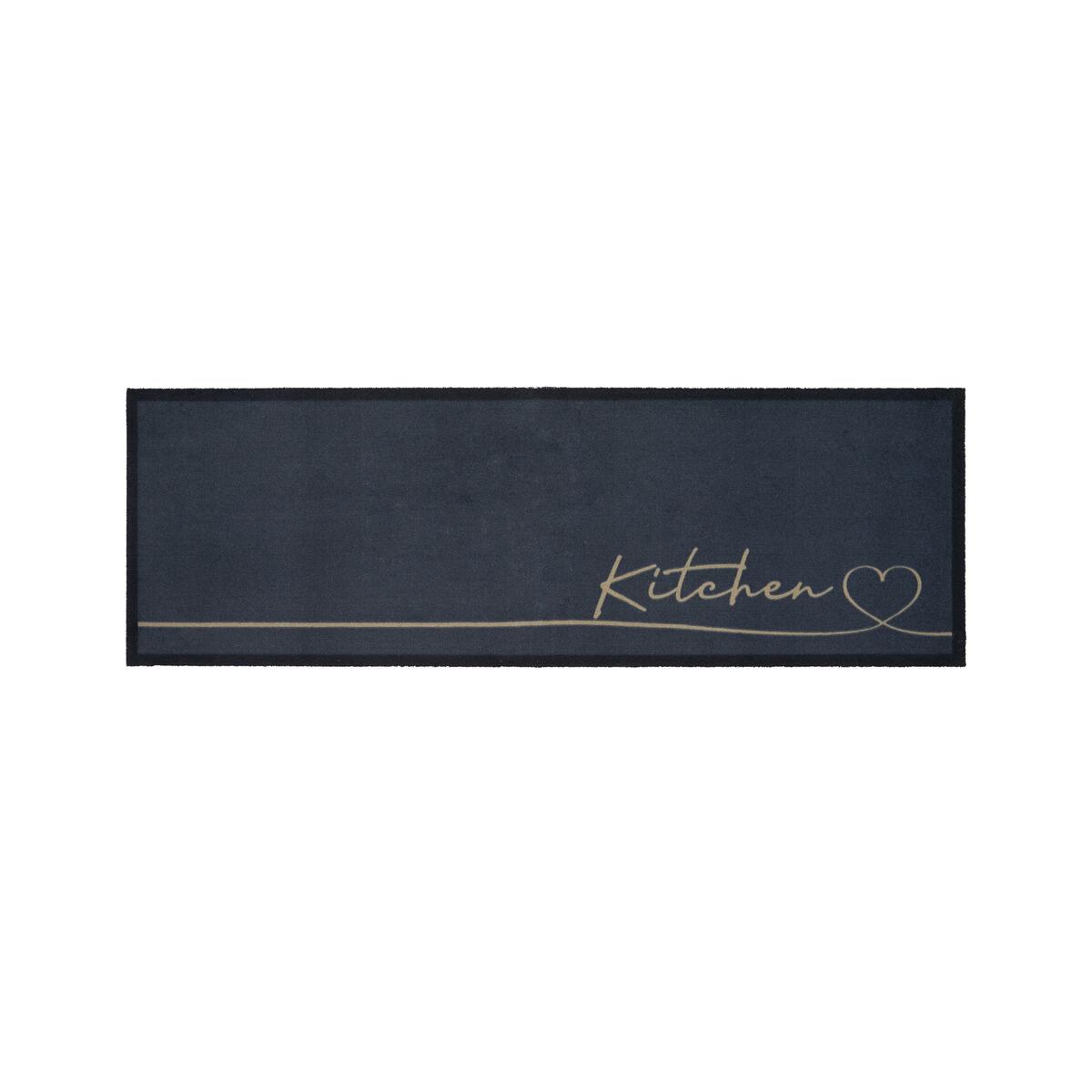 Bild 1 von Läufer Hearty Line in Grau ca. 50x150cm, Grau