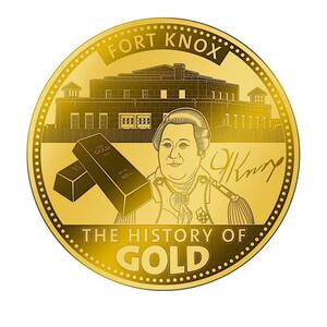 XL-Goldmünze History of Gold: Fort Knox 2023