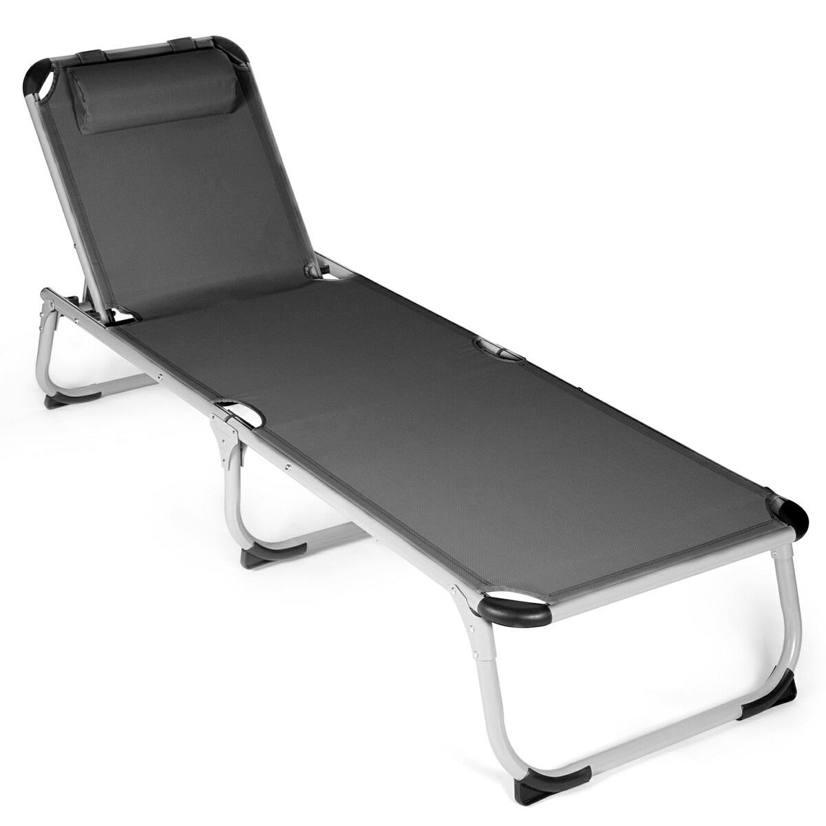 Bild 1 von Park Alley Sonnenliege mit Kissen PA-5265, grau, versch. Farben