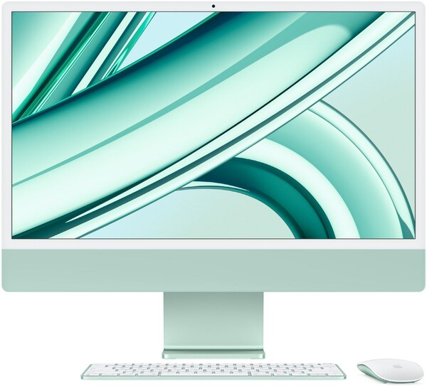 Bild 1 von iMac 24" Retina 4.5K (MQRN3D/A) grün