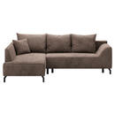 Bild 1 von Mid.you Eckschlafsofa, Braun, Textil, 3-Sitzer, Füllung: Faserbällchen, Schaumstoffflocken,Faserbällchen, Schaumstoffflocken,Faserbällchen, Schaumstoffflocken, 273x167 cm, Oeko-Tex® Standard 100
