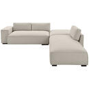 Bild 1 von Livetastic Ecksofa, Taupe, Textil, Buche, vollmassiv, 5-Sitzer, Füllung: Schaumstoff, L-Form, 280x260 cm, Wohnzimmer, Sofas & Couches, Wohnlandschaften, Ecksofas