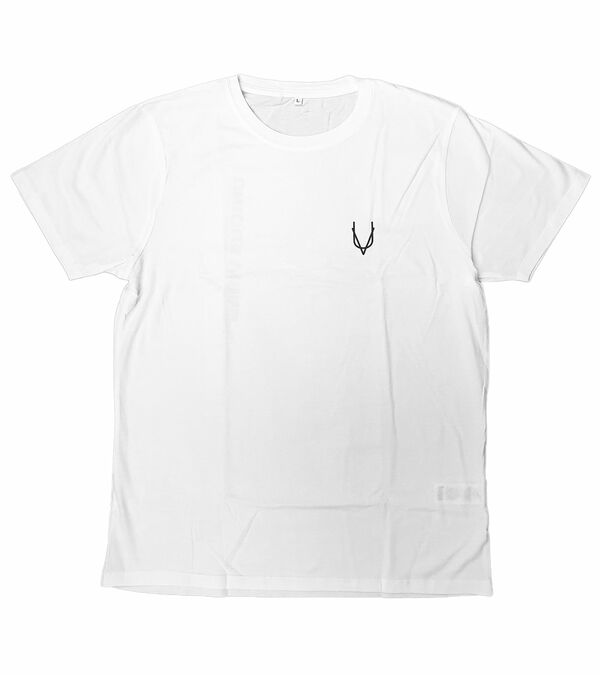 Bild 1 von UNIQUE VIBES Transition Organic Tee Rundhals-Shirt mit Print T-Shirt aus reiner Baumwolle Weiß
