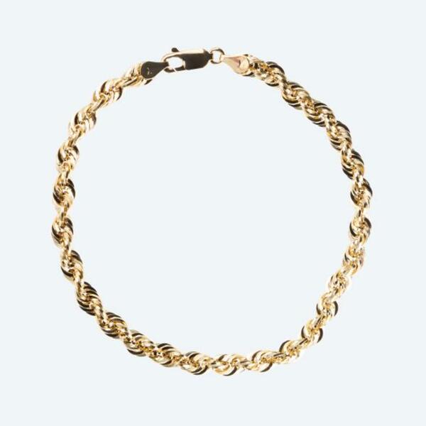 Bild 1 von Kordelarmband 585 Gelbgold, ca. 21 cm