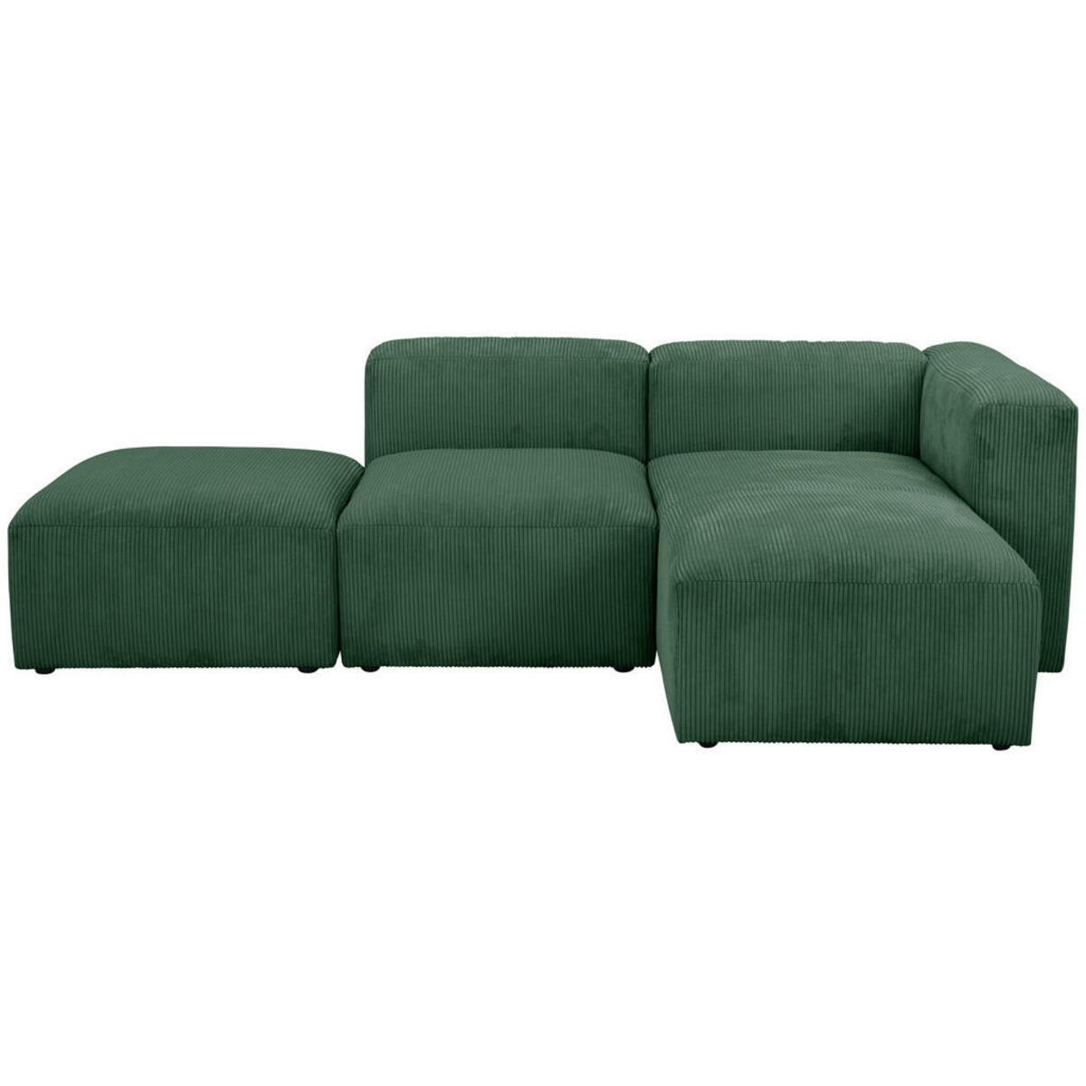 Bild 1 von Max Winzer Eckschlafsofa, Dunkelgrün, Textil, 4-Sitzer, 250x160 cm, Goldenes M, Made in Germany, Rücken echt, Armteil rechts, Wohnzimmer, Sofas & Couches, Wohnlandschaften