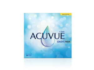 1-D Acuv. Oasys Max multif. 90er Tageslinsen Multifokal Sphärisch 90 Stück Kontaktlinsen; contact lenses; Kontaktlinsen