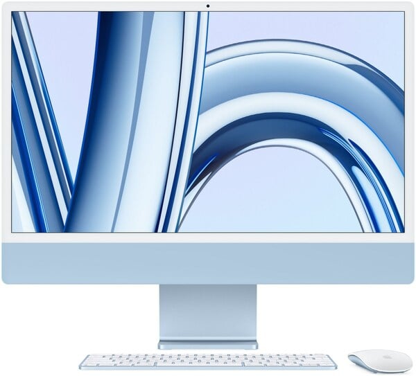 Bild 1 von iMac 24" Retina 4.5K (MQRR3D/A) blau