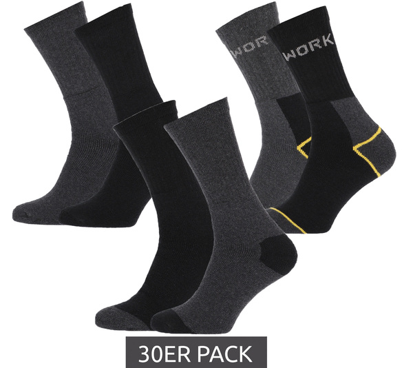Bild 1 von 30er Pack STAPP Mega Thermo-Socken Baumwoll-Strümpfe & Arbeits-Socken in verschiedenen Farben