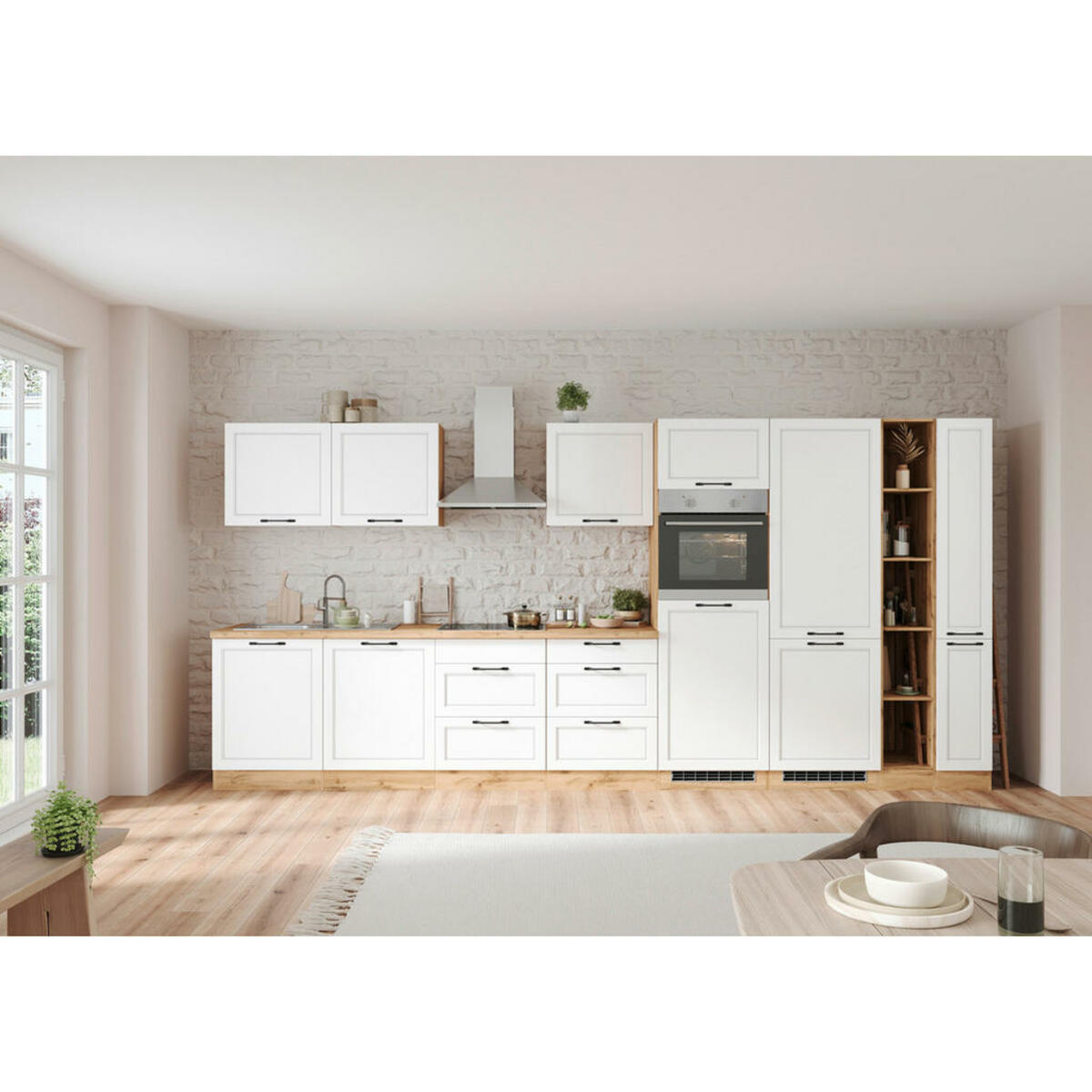 Bild 1 von Held KÜCHENBLOCK Weiß, Eiche Wotan