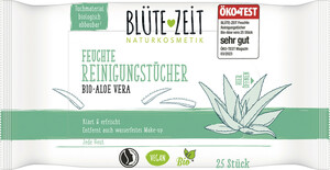 Blüte-Zeit Feuchte Reinigungstücher Bio-Aloe Vera 25ST