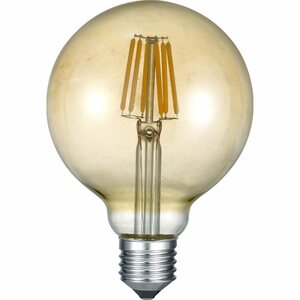 Trio LED-Filament-Leuchtmittel Globeform E27 / 6 W (420 lm) Warmweiß EEK: A+