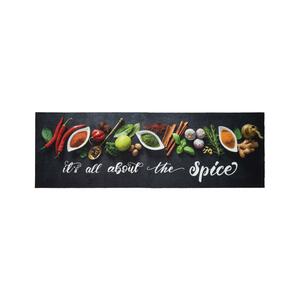 Läufer All about the spice in Anthrazit ca. 50x150cm, Anthrazit