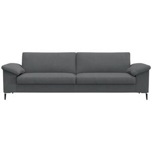 Livetastic 3-Sitzer-Sofa, Grau, Textil, Füllung: Schaumstoff, Federn, 241x84.5x92 cm, Reach, Goldenes M, Oeko-Tex® Standard 100, Made in Europe, FSC Mix, Lederauswahl, Stoffauswahl, Wohnzimmer, Sof