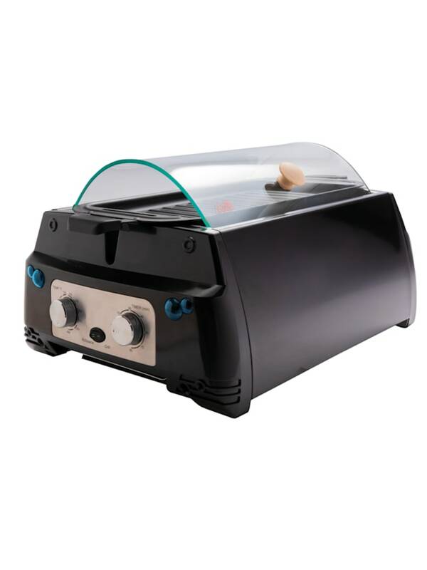 Bild 1 von Livington Rotisserie Chef Dreh- & Tischgrill-Kombination inkl. Zubehör MediaShop Schwarz
