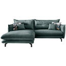 Bild 1 von Livetastic Ecksofa, Hellblau, Textil, 4-Sitzer, Füllung: Schaumstoff, L-Form, 255x180 cm, Rücken echt, Armteil links, rechts, Wohnzimmer, Sofas & Couches, Wohnlandschaften, Ecksofas