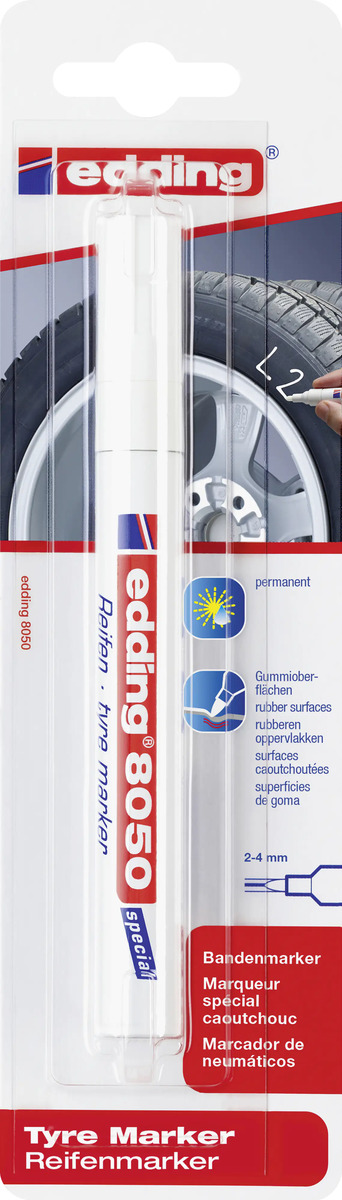 Bild 1 von edding 8050 tyre marker weiß