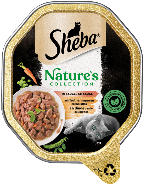 Bild 1 von Sheba Nature´s Collection 22 x 85g in Sauce Truthahn & Pute