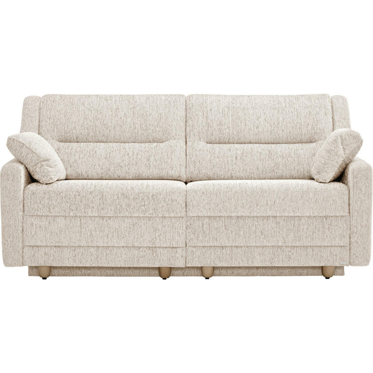 Bild 1 von Sedda Schlafsofa, Natur, Textil, 2-Sitzer, 184x92x91 cm, AZO-frei, Austria Gütezeichen, Sitzqualitäten, Schlafen auf Sitzhöhe, Hocker erhältlich, Rückenfutter, Liegefunktion, Stoffauswahl, Fußa