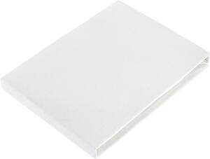 Spannleintuch Basic in Weiß ca. 100x200cm, Weiß