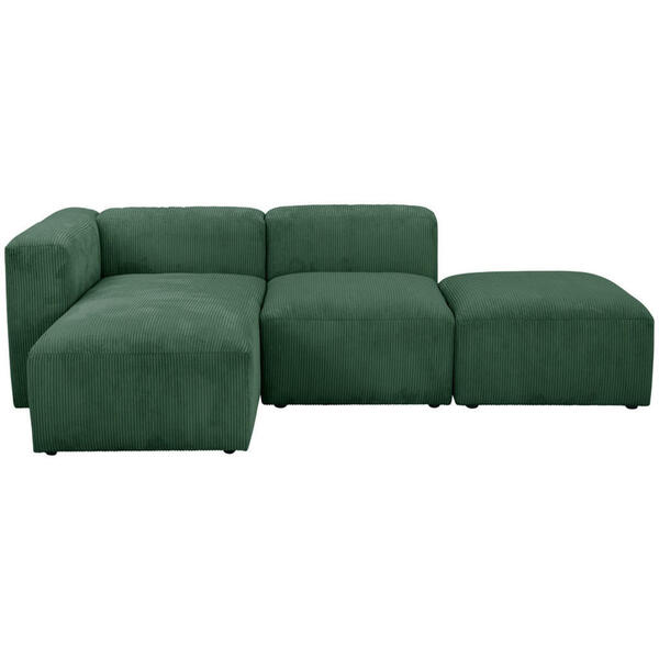 Bild 1 von Max Winzer Eckschlafsofa, Dunkelgrün, Textil, 4-Sitzer, 250x160 cm, Goldenes M, Made in Germany, Rücken echt, Armteil links, Wohnzimmer, Sofas & Couches, Wohnlandschaften