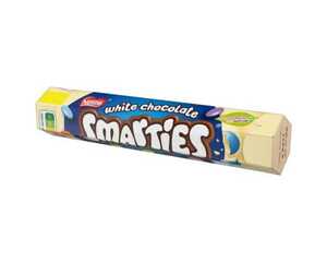 Smarties Riesenrolle white 120g