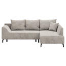 Bild 1 von Mid.you Eckschlafsofa, Creme, Textil, 3-Sitzer, Füllung: Faserbällchen, Schaumstoffflocken,Faserbällchen, Schaumstoffflocken,Faserbällchen, Schaumstoffflocken, 273x167 cm, Oeko-Tex® Standard 100