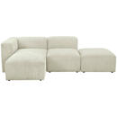 Bild 1 von Max Winzer Eckschlafsofa, Creme, Textil, 4-Sitzer, 250x160 cm, Goldenes M, Made in Germany, Rücken echt, Armteil links, Wohnzimmer, Sofas & Couches, Wohnlandschaften