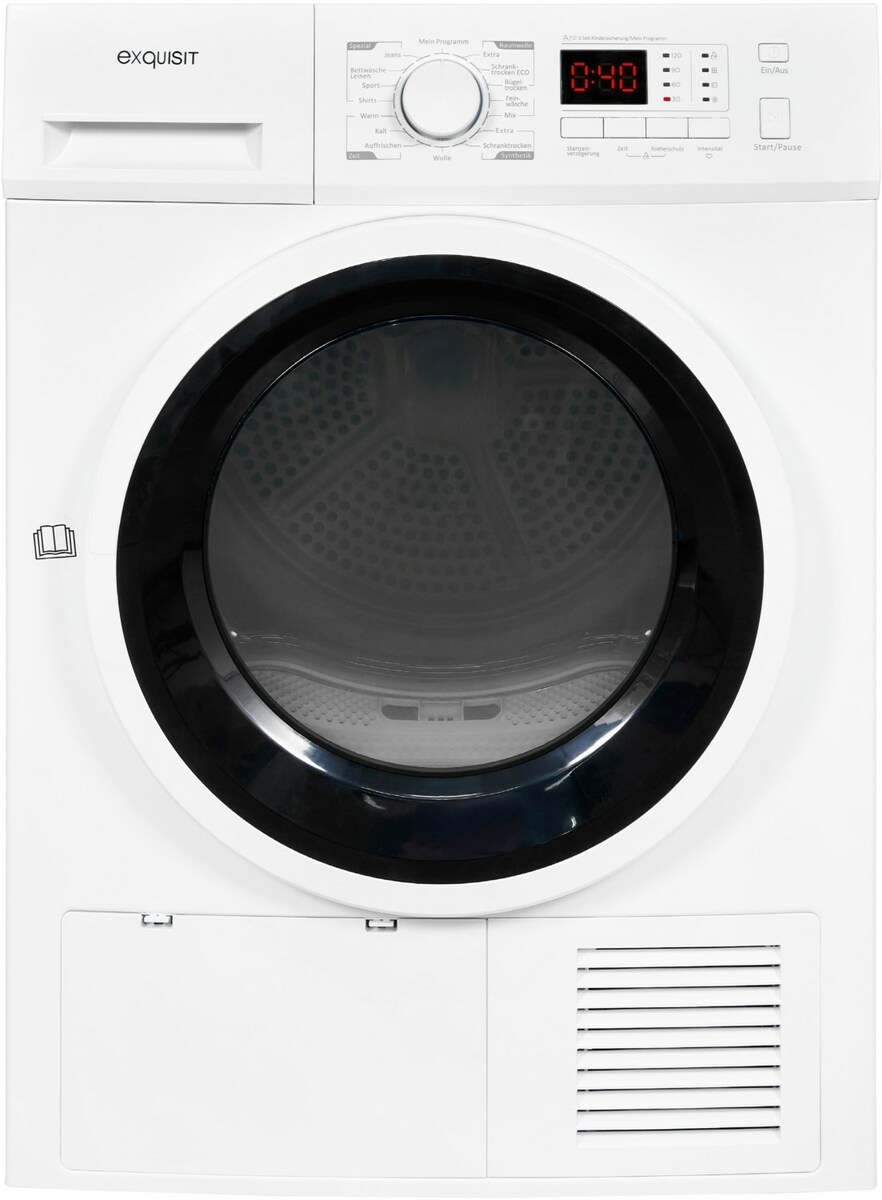 Bild 1 von TWP 801-030 Wärmepumpentrockner weiß / A++