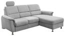 Bild 1 von Ecksofa mit Relaxfunktion + USB Anschluss Parole, Mikrof., Silberfarben