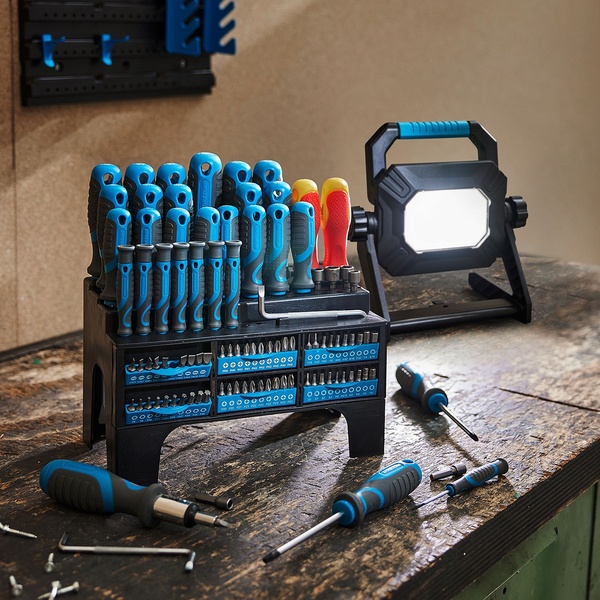 Bild 2 von WORKZONE XXL-Schraubendreher- und Bitset 100 tlg.