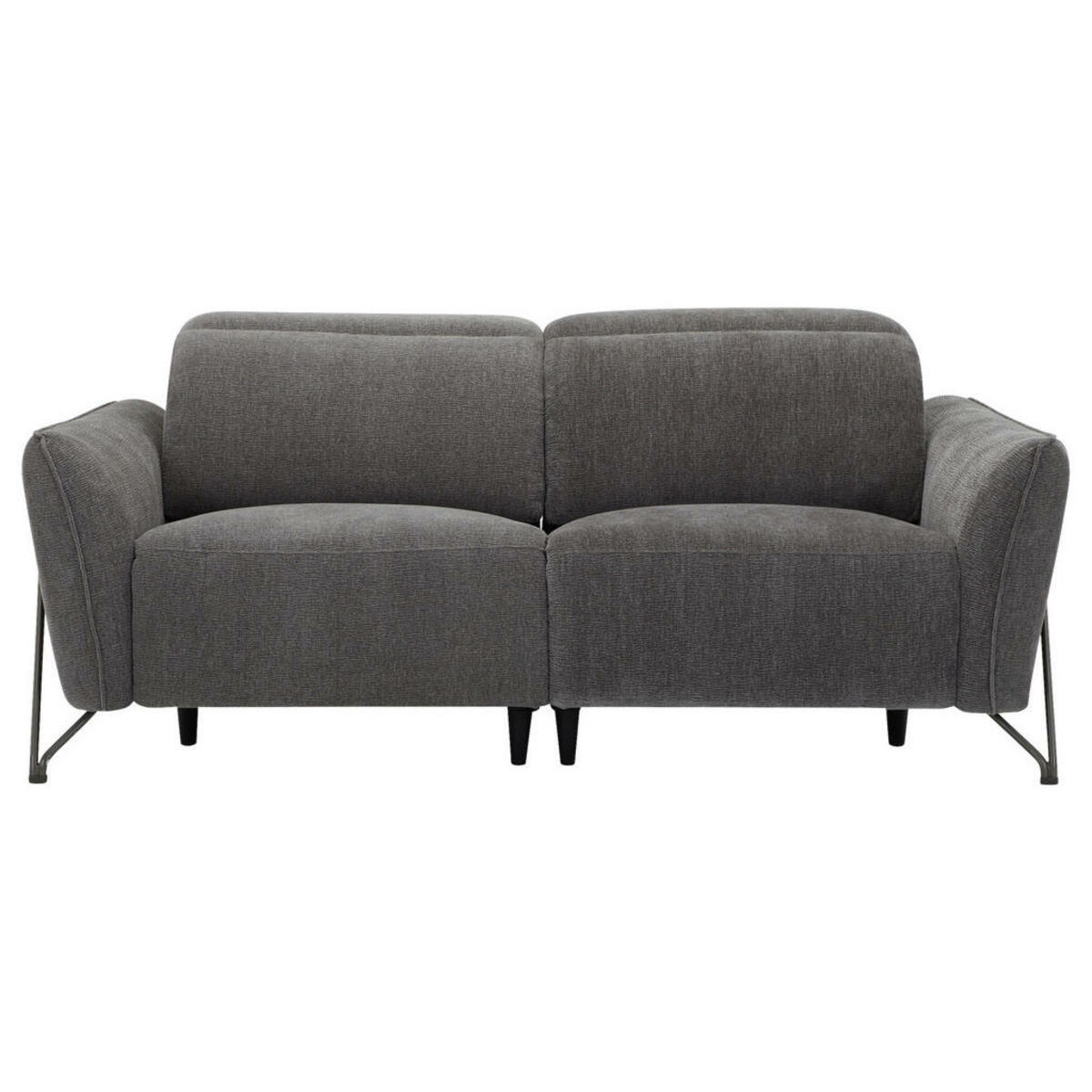Bild 1 von Livetastic 3-Sitzer-Sofa, Dunkelgrau, Textil, 198x83x107 cm, Wohnzimmer, Sofas & Couches, Sofas, 3-Sitzer Sofas